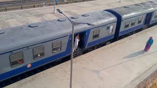 preview picture of video 'Departed from sadulpur jn (SDLP) # 74846 hisar to rewari passenger train'