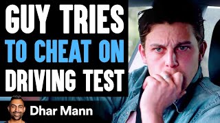 Guy Tries To CHEAT On DRIVING TEST He Instantly Re