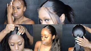 Frontal Ponytail| Step by step **DETAILED