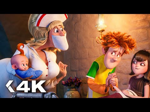 1 Hour of FUNNY Animation Movie Scenes! | Hotel Transylvania 2, Smurfs, Angry Birds...