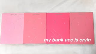 bts map of the soul persona album unboxing