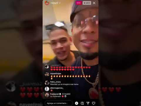 Live En Instagram Rochy Rd Y Omy De Oro Historico!!