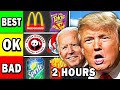 Presidents Rank Food For 2 Hours AI Compilation