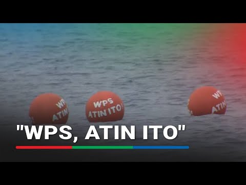Symbolic buoys ng Atin To coalition, dineploy sa karagatan sa loob ng EEZ ng Pilipinas