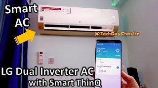 LG Smart ThinQ Dual Inverter AC full in depth revi