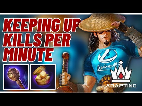 TRYING TO KEEP UP MY AVERAGE KILLS PER MINUTE - Susano GM Ranked Conquest Jungle Pro SPL