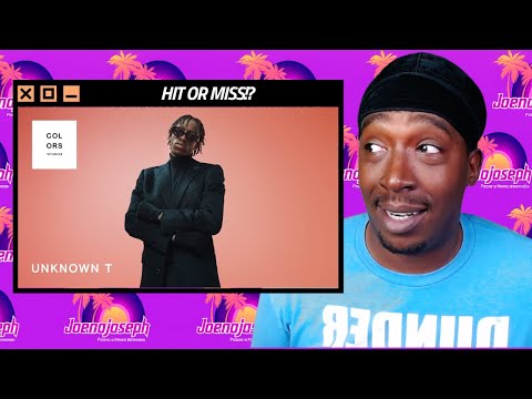 American Reacts To Unknown T - Goodums | A COLORS SHOW