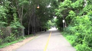 preview picture of video 'Central Massachusetts Railroad : Somerville MA Somerville Community Path.'