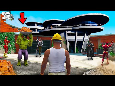 ФРАНКЛИН ҮЙІНЕ КЕК АЛУШЫЛАР БАЗАСЫН САЛДЫ (GTA V)