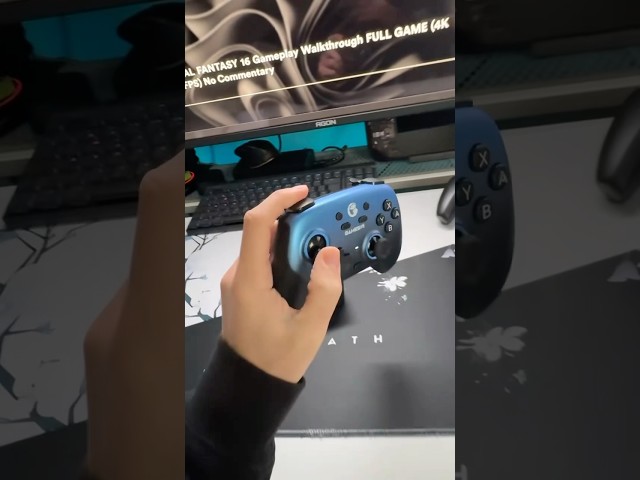 Vídeo relacionado con UPGRADE Mando para Switch/ Switch 2, Mando Inalámbrico con Gatillos de Recorrido, Batería 1000mAh, LED RGB/Gyro Axis/Turbo/Vibración/ Botones Programables, Mando Pro para Switch/PC/Android/iOS