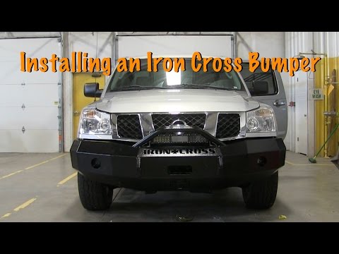 How To Install an Iron Cross Bumper on Nissan Titan Project