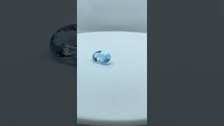 Topázio Azul Oval 17x11mm - Vídeo