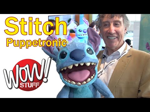 Real FX Disney Stitch Puppetronic by Wow Stuff @Holiday of Play 2024