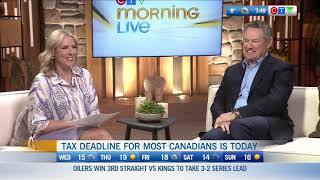 Tax Deadline for Most Canadians
