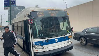 Full Ride 2015 XD40 #7127 on Q24 to Jamaica 168 Street via Broadway & Atlantic Avenue