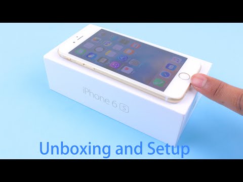 iPhone 6S Unboxing and Setup | 16GB White and Gold