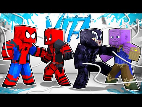 SUPER-EROI contro SUPER-CATTIVI! - Vita su Minecraft 2 Ep.10