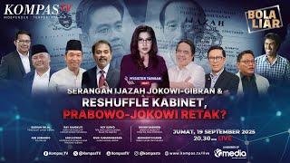 Download lagu LIVE - Serangan Ijazah Jokowi-Gibran & Reshuffle Kabinet, Prabowo-Jokowi Retak? | BOLA LIAR mp3