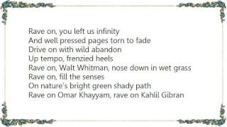 Van Morrison - Rave on John Donne Lyrics