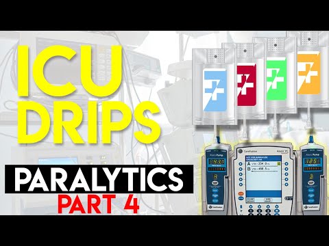 Neuromuscular Blocker Reversal - Paralytics (Part 4) - ICU Drips