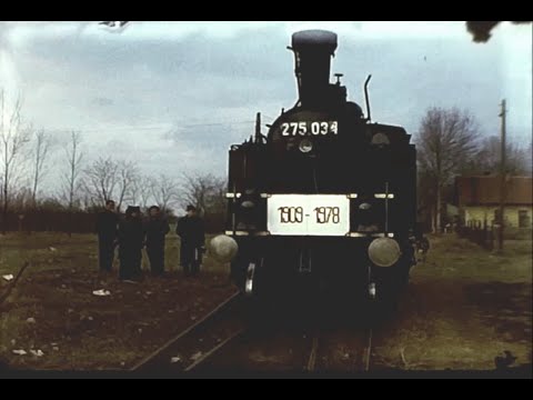 Cegléd Hantháza vasútvonal megszűnése emlékére rövid amatőr film 1978