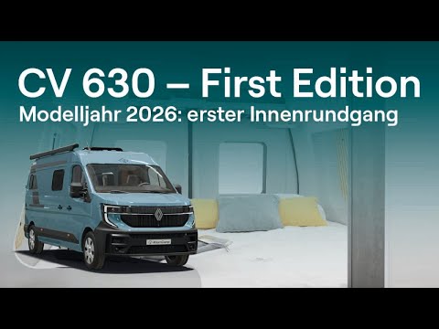 CV 630: Ahorn Camp presents the first van of the 2026 model series based on the Renault Master IV