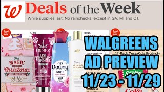 WALGREENS BLACK FRIDAY & WEEKLY DEALS (11/23 - 11/29)