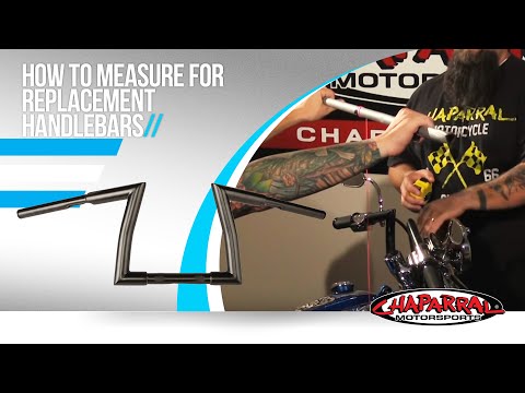 Motorcycle Handlebars - How to Measure for Replacement Handlebars