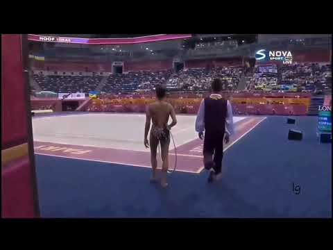 Linoy Ashram Hoop Final World RG Championships Baku 2019