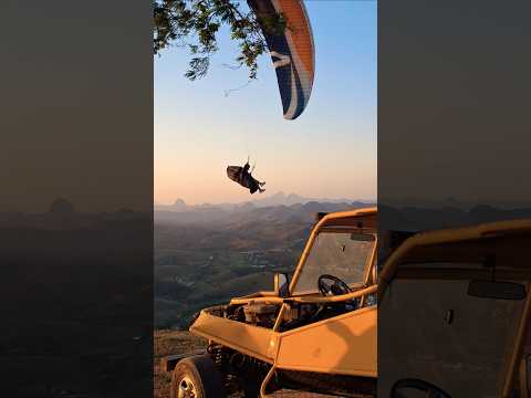 voo  de parapente em Mantenopolis