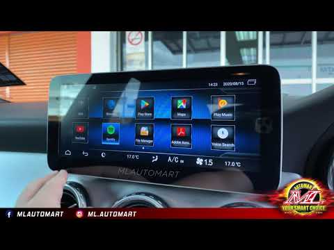 Mercedes Benz GLA Android Monitor Overview