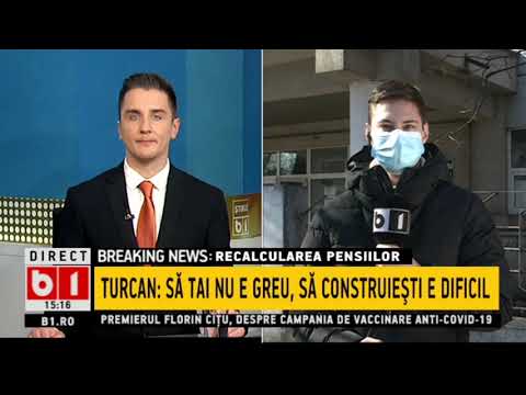 STIRI B1 ORA 15.00 DIN 12 MARTIE 2021-PESTE 160 MII DE DOSARE DE PENSII EVALUATE IN ULTIMA SAPTAMANA