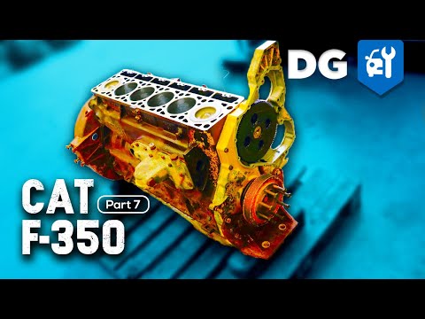 7.2 CAT 3126 Cylinder Block Rebuild | #FTreeKitty [EP7]