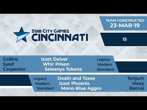 SCGCIN: Round 15 - Collins, Syed, Carpenter vs Tenjum, Hoey, Bernal | Team Constructed