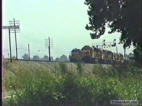 Classic Railroad Series 141 - West Colton Action August 1993