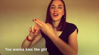 Kiss The Girl from The Little Mermaid. Sign song BSL/SSE for Deaf Rave 2020