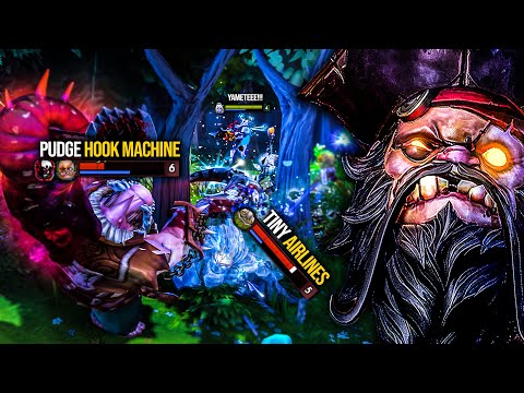 Scary Duo!!! Pudge Hook Machine ft Tiny Airlines | Pudge Official