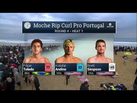 Moche Rip Curl Pro Portugal: R4, H1 Recap
