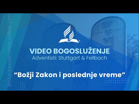 3. Online Bogosluženje, Subota 11.04.2020