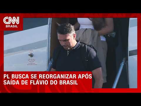 PL busca se reorganizar após saída de Flávio do Brasil; entenda | CNN NOVO DIA