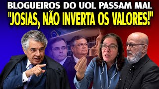 Ex-ministro ENQUADRA Josias e EVAPORA militância do UOL ao vivo!