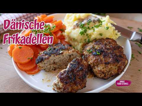 Dänische Frikadellen - so fluffig und lecker - Mittagessen Rezept