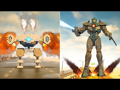 GIPSY AVENGER vs AEON Robot | Teardown