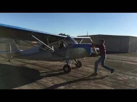 1946 AERONCA CHAMPION 7AC MAIDEN FLIGHT