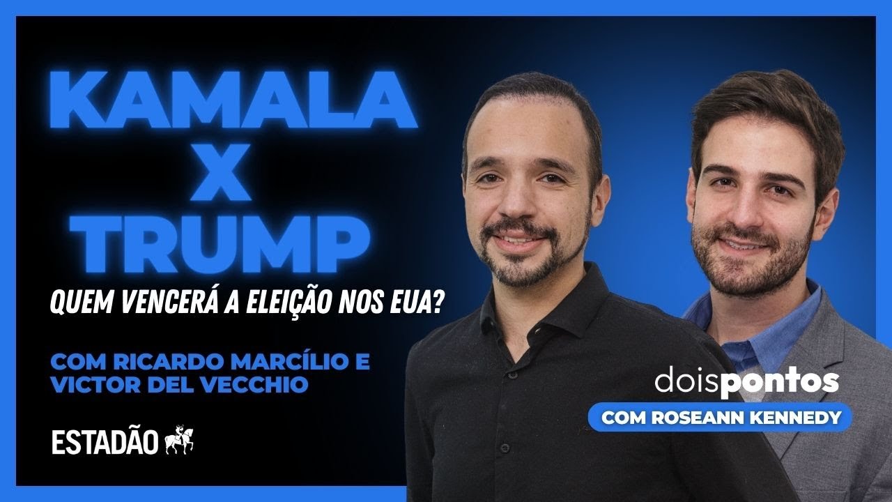 #45 KAMALA x TRUMP: Quem vencerá nos EUA? | com RICARDO MARCÍLIO e VICTOR DEL VECCHIO | Dois Pontos