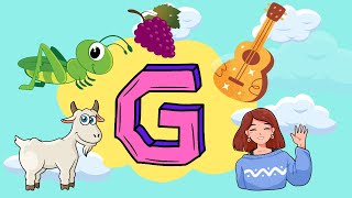 Words That Start With G | Words That Start With Letter G for Toddlers | Kids Vocabulary