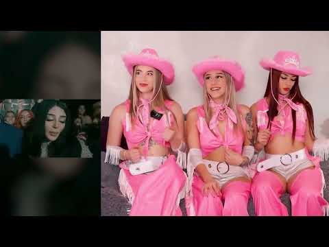 COLOMBIANAS REACCIONAN A REGGAETON CHAMPAGNE - Bellakath ft Dani Flow (Video Oficial)