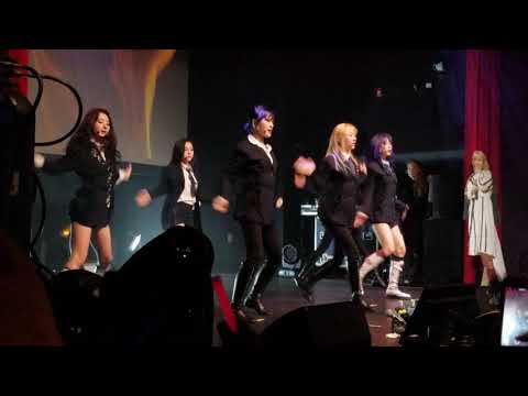 191215 [4K] Deja Vu - Dreamcatcher in New York/New Jersey (awesome fan chant) [FANCAM]