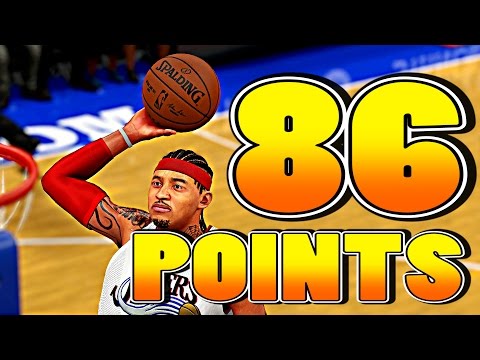 NBA 2k16 My Career Ep.35 - 86 POINTS!!!!