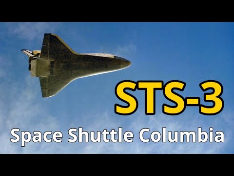 STS-3 - the 3rd Space Shuttle mission (rollout, launch, and landing)